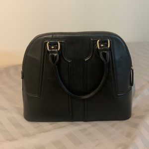 Black Structured Handbag